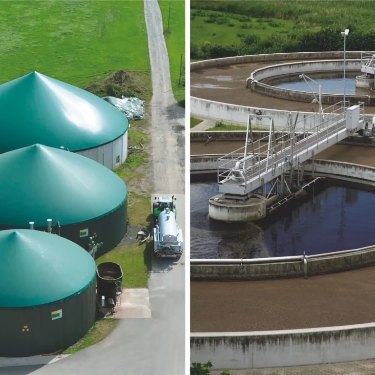 Producción de biogás a partir de residuos orgánicos como solución de energía renovable que impulsa la economía y genera crecimiento empresarial sostenible.