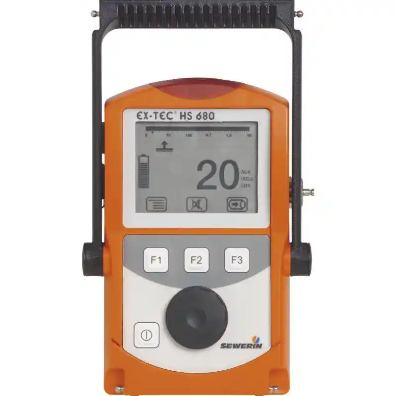 El equipo EX-TEC HS 680 y sus variantes 660, 650 y 610 son equipos de medición portátiles que abarcan todos los casos de aplicación para el control de redes de tuberías de gas.