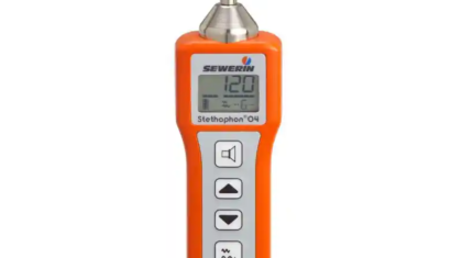 El Stethophon® 04 es un detector de sonido para el registro y amplificación de sonidos estructurales de todo tipo. Incluso los sonidos apenas audibles son reproducidos sin distorsiones.