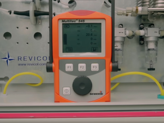 Monitoreo de biogás en PTAR Salitre con tecnología Revicol